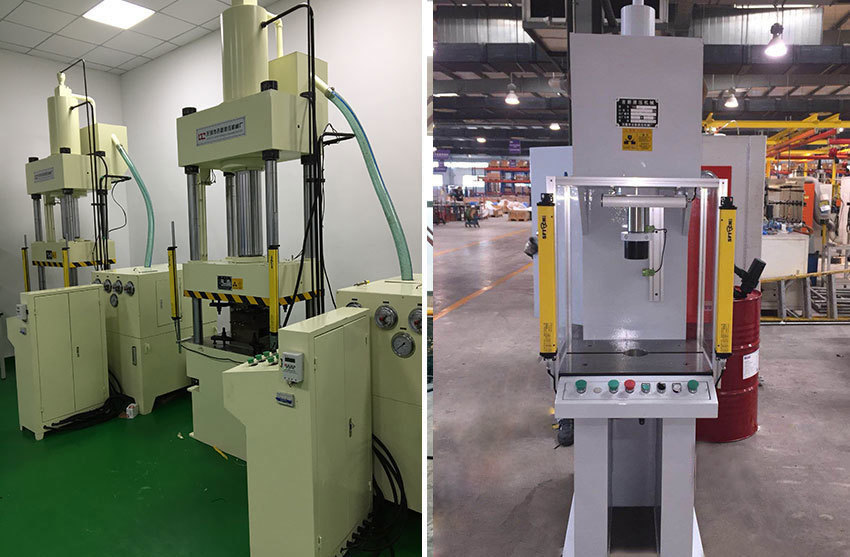 四柱液压机框架图